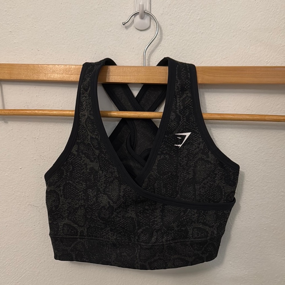 Gymshark Black Sports Bra